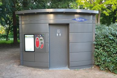Toilette publique à la carrière Collot